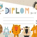Weiteres Produktbild Diplom A4 - Tiere