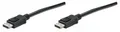 DisplayPort-Kabel, schwarz, 3 m, v1.1, MANHATTAN