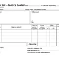 Weiteres Produktbild Dodací list - daňový doklad A6 PT130
