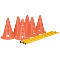 Weiteres Produktbild Aktivitätshindernisse für Hunde (3 Stück) 23 x 30 cm/78 cm orange/gelb
