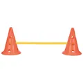 Weiteres Produktbild Aktivitätshindernisse für Hunde (3 Stück) 23 x 30 cm/78 cm orange/gelb
