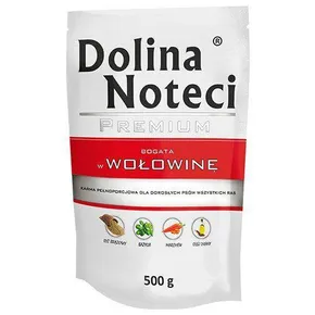 DOLINA NOTECI PREMIUM Rindfleischbeutel für Hunde 500 g