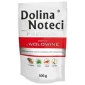 DOLINA NOTECI PREMIUM Rindfleischbeutel für Hunde 500 g