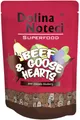 DOLINA NOTECI SUPERFOODS Rinder- und Gänseherzen, Beutel für Hunde, 300 g