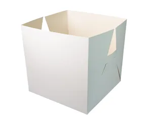 IDEAL Tortenbox für mehrstöckige Torten – Unterteil 30 × 30 × 30 cm [50 Stück]