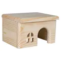 DR. Haus mit Flachdach für Hamster 15x12x15cm
