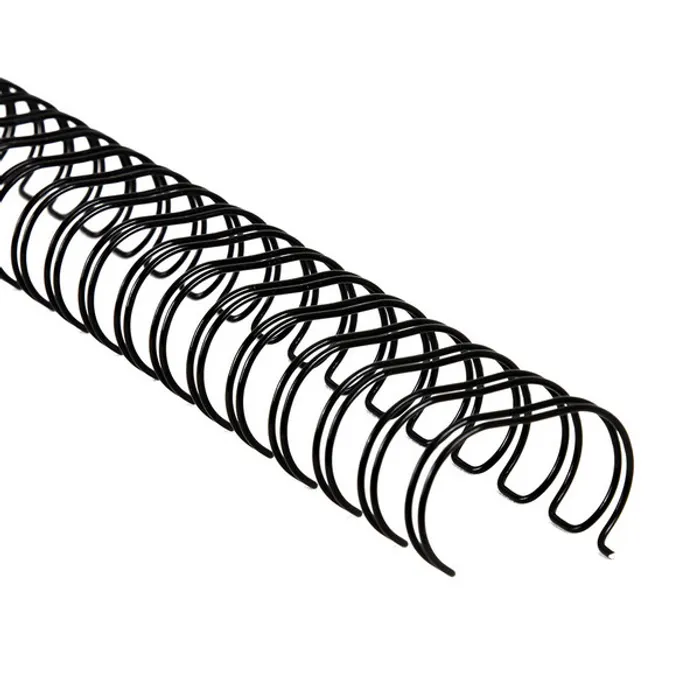 Hauptproduktbild Drátěné hřbety 3/8" / 3:1 / 6 mm - černé