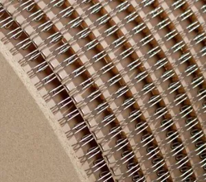 Drátěné hřbety na cívce 2:1 - 28,5 mm (1 1/8") - 3.100 závěsů - stříbrné