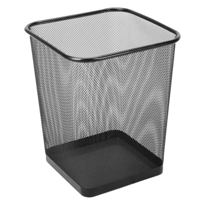 Hauptproduktbild Drátěný koš hranatý, černý 20l