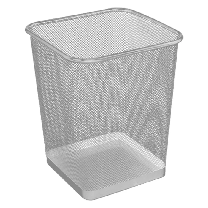 Hauptproduktbild Drátěný koš hranatý, stříbrný 20l