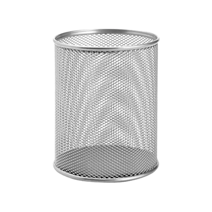 Hauptproduktbild Drátěný pohár na pera, stříbrný
