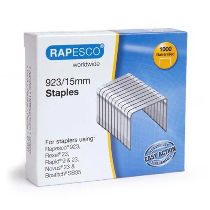 Hauptproduktbild Drátky do sešívaček, 923/15, silné,  RAPESCO
