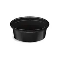 Dressingbecher (PP) schwarz durchmesser 70mm 50ml [50 St.]