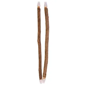 Sitzstange aus Holz mit Kunststoffgriff für Käfig 35cm/10a12mm 2St