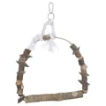 Weiteres Produktbild Holzschaukel aus Naturholz 15x20 cm