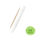 Zahnstocher aus Holz durchmesser 2 x 65 mm einzeln in Papier verpackt [1000 St.]