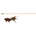 Weiteres Produktbild Angelrute aus Holz mit Plüschmaus und Federn 50 cm