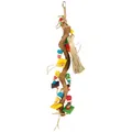 Hölzernes Hängespielzeug mit Weidenkugeln 56 cm