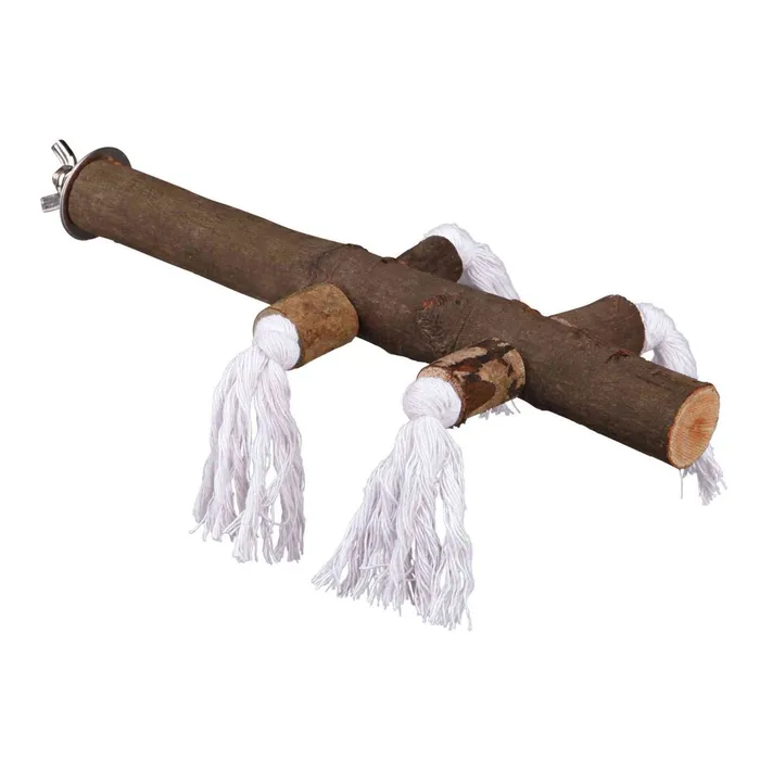 Hauptproduktbild Dřevěné bidýlko s bavlnou velké 25cm/25mm