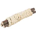 Mit Strohgeflecht umwickelte Holzstäbe, 15 x 3 cm