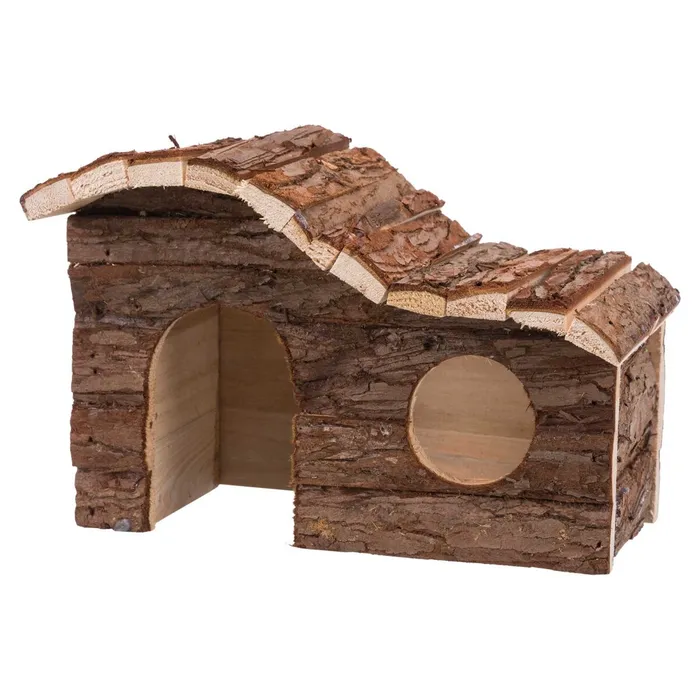 Hauptproduktbild Dřevěný dům HANNA pro křečka 26x16x15cm TRIXIE