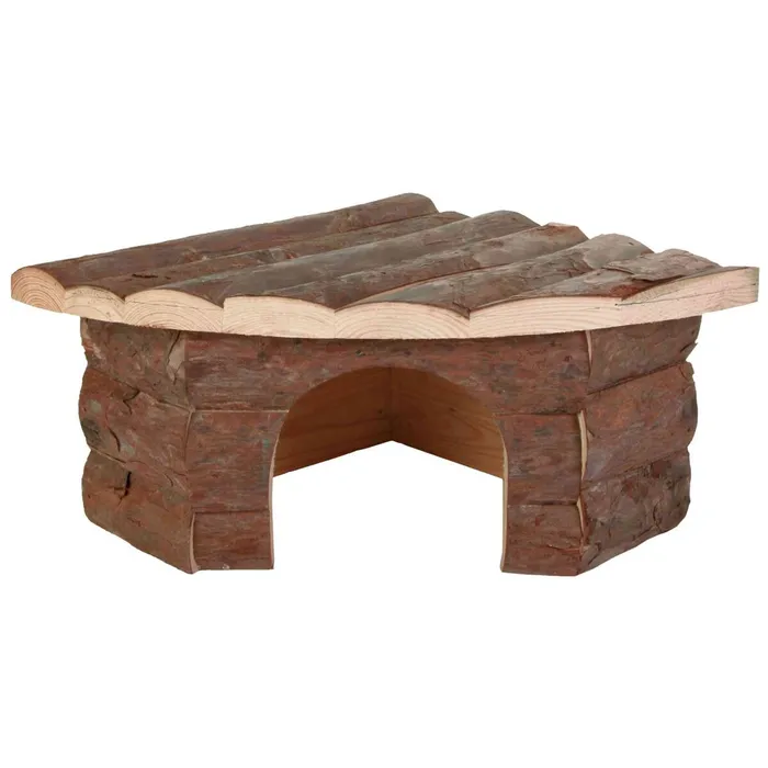 Hauptproduktbild Dřevěný dům rohový JESPER pro křečky 21x10x15/15cm