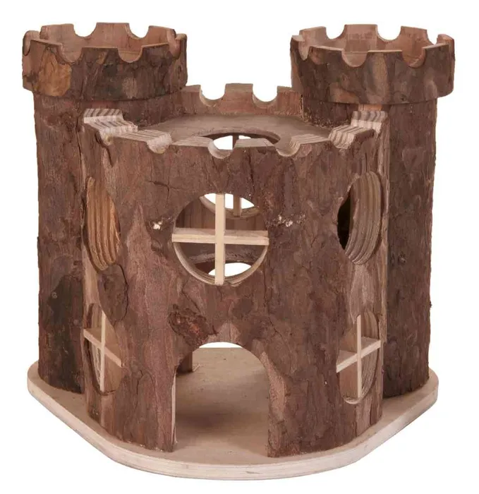 Hauptproduktbild Dřevěný hrad MATTI pro hlodavce 17x15x12cm TRIXIE