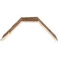 Holzbrücke für Kaninchen und Meerschweinchen in Käfigen 63 x 18 x 15 cm
