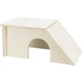 Weiteres Produktbild Holzfalthaus BENT, Schrägdach, Hase, 51 x 24 x 33 cm