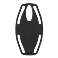 Handy-Halter Bone Bike Tie 3, für Fahrrad, schwarz, 5.8-7.2", Silikon, schwarz