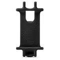 Handy-Halter Bone Bike Tie X, für Fahrrad, schwarz, 4-6", Silikon, schwarz