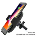 Handy-Halter ins Auto, mit einem drahtlosen Ladegerät, schwarz