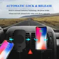 Handy-Halter ins Auto, mit einem drahtlosen Ladegerät, schwarz