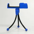 Handy-Halter Logo auf den Tisch, blau, Termoplast, für jedes Handy, blau, Handy