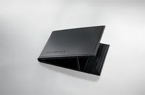 Etui für Visitenkarten und Bankkarten "Conceptum", schwarz, Kunstleder, SIGEL