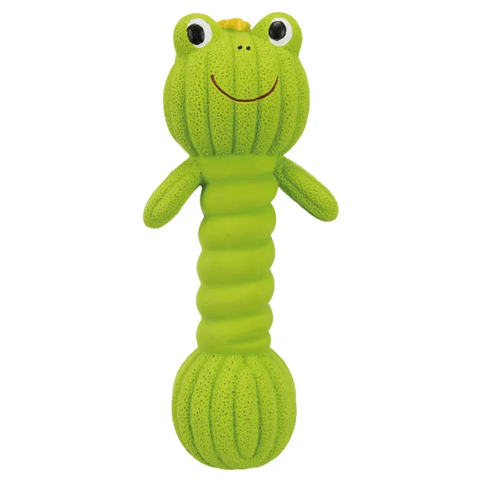 Hauptproduktbild Dumpbell Frog, žába/činka, latex se zvukem, 18cm