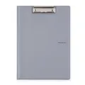 Doppeltafel A4 Kunststoff PASTELINI grau
