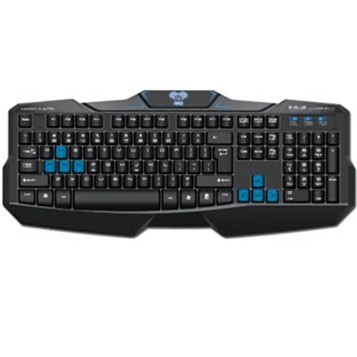 Hauptproduktbild E-BLUE Cobra EKM746, Klávesnice CZ/SK, herní, drátová (USB), černá