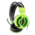 E-Blue Cobra I, Gaming-Headset mit Mikrofon, grün, 2x 3.5 mm Klinke