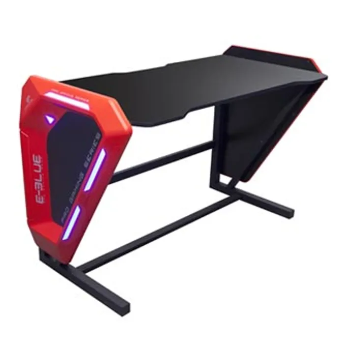 Hauptproduktbild E-Blue Herní stůl EGT002BK, 125x62x80,8 cm, 80,8 cm, podsvícený