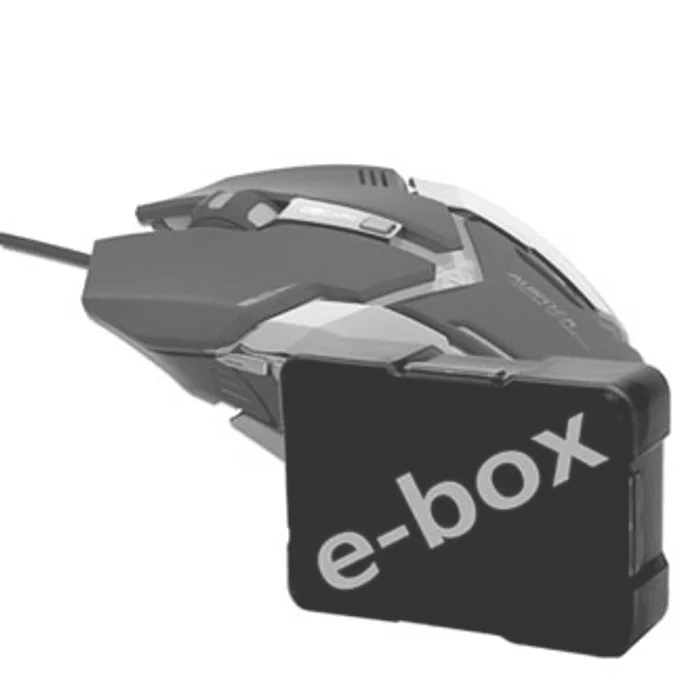 Hauptproduktbild E-Blue Myš Auroza Gaming, 4000DPI, optická, 6tl., 1 kolečko, drátová USB, černá, herní, e