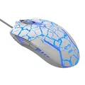 Weiteres Produktbild E-blue Maus Cobra, 2500DPI, optisch, 6Tas., USB verdrahtet, weiss-blau, Game, E-Box