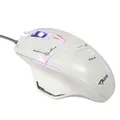 E-blue Maus Mazer, 2500DPI, optisch, 6Tas., USB verdrahtet, weiss