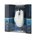E-blue Maus Mazer, 2500DPI, optisch, 6Tas., USB verdrahtet, weiss
