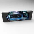 E-blue Polygon, Tastatur-Set mit Maus Cobra II, US, Game, und mit Pad Mazer Marface S typ verkabelt (USB), schwarz-blau