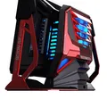 E-blue Tower Monitor, Scion 32, 32", FullHD (1920x1080), 144Hz, rot