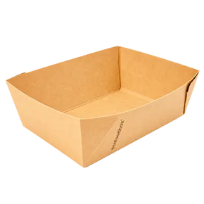 Kleine Schale EKO, Kraft, 740 ml, 135 × 90 × 50 mm [20 Stück]
