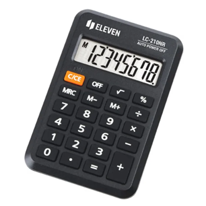 Hauptproduktbild Eleven kalkulačka LC210NR, černá, kapesní, osmimístná
