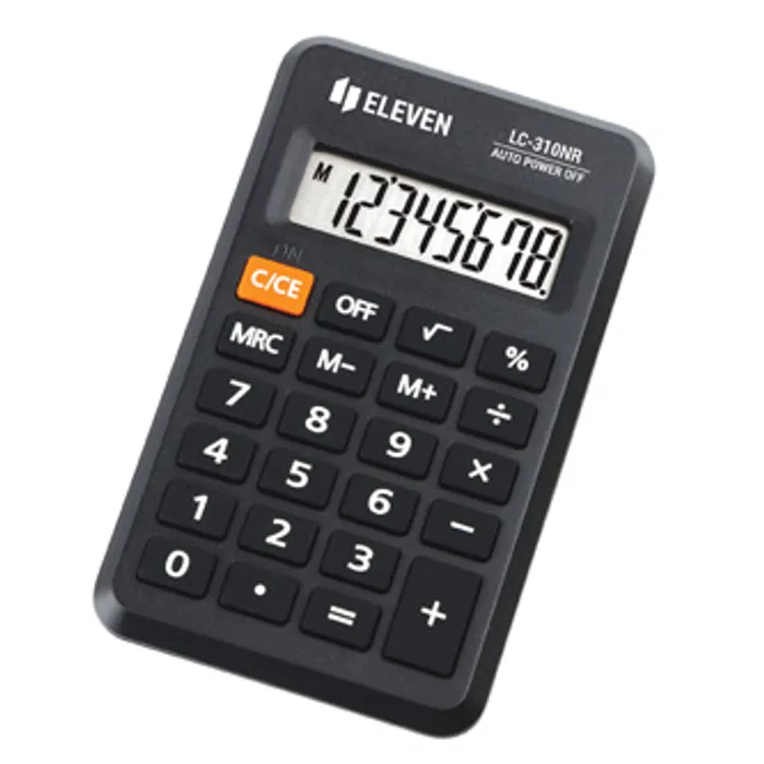 Hauptproduktbild Eleven kalkulačka LC310NR, černá, kapesní, osmimístná