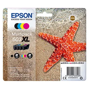 Epson Original Ink C13T03A64010, 603XL, CMYK, 1x8.9ml + 3x4ml, Epson Expression Home XP-2100, 2105, 3100, 3105 WF-2310